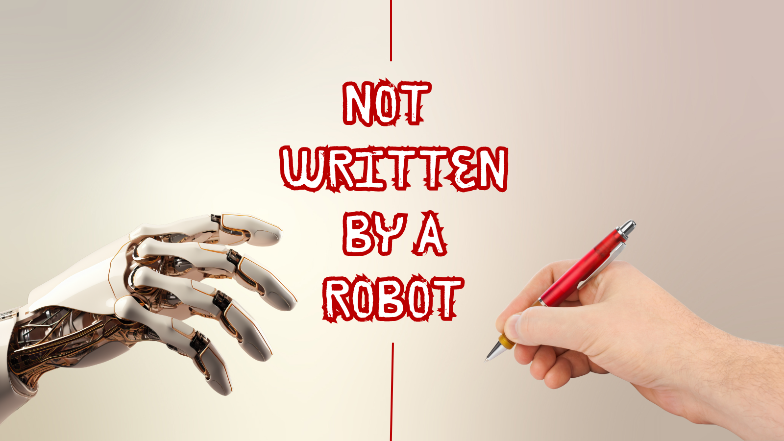 AI and real hand